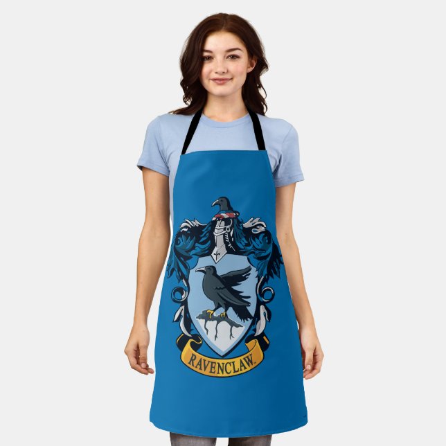 Delantal Harry Potter | Escudo Gótico Ravenclaw (Gastado)