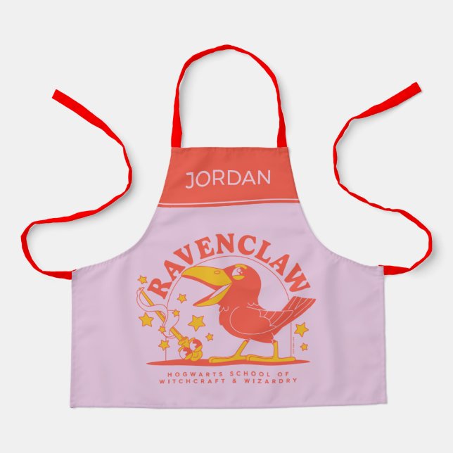 Delantal HARRY POTTER™ | Escuela Cute RAVENCLAW™ Hogwarts (Anverso)