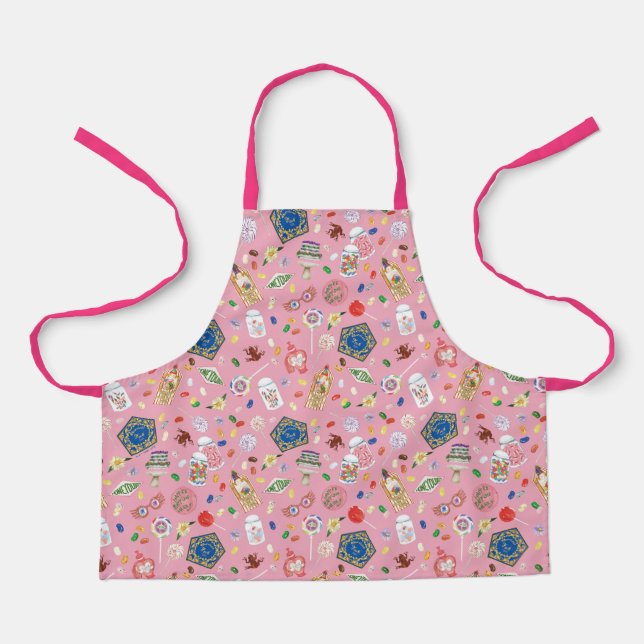 Delantal HARRY POTTER™ | Ranas de chocolate y patrón de dul (Anverso)