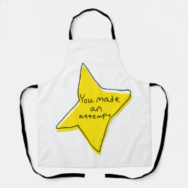Delantal Has Intentado. Estrella Amarilla