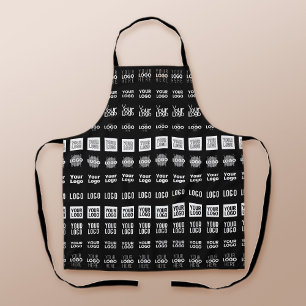 Delantal Hasta 12 logotipos diferentes o imágenes cargadas