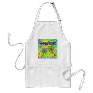 Delantal Hawaiian Gardens Mind Focus Apron