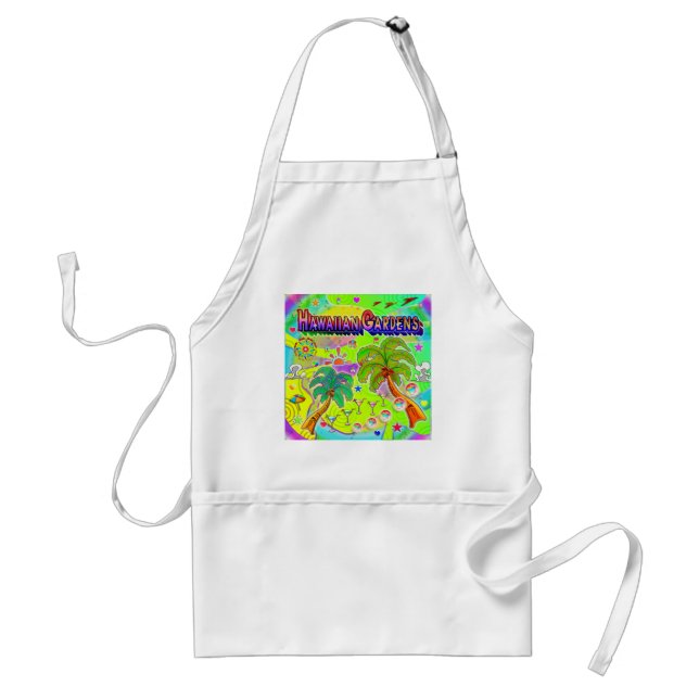 Delantal Hawaiian Gardens Mind Focus Apron (Frente)