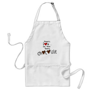 Delantal Hay amor…. Y entonces hay chocolate