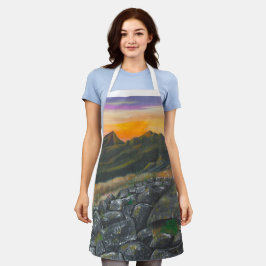 Delantal Hay fuego en el cielo