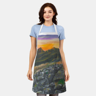 Delantal Hay fuego en el cielo