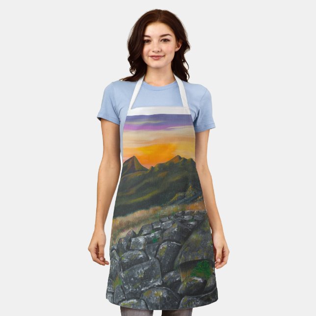 Delantal Hay fuego en el cielo (Gastado)