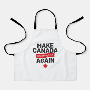 Delantal Haz que Canadá vuelva a ser bueno - lemas gracioso