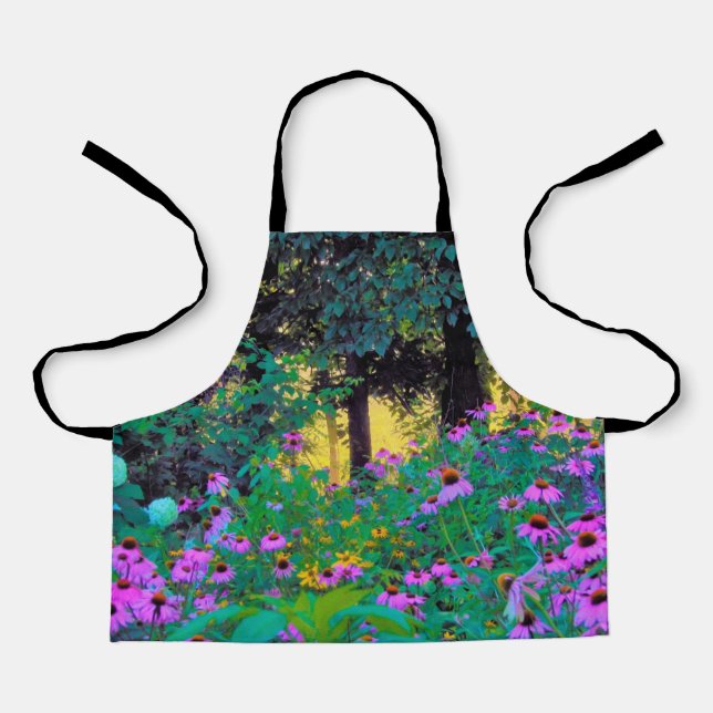 Delantal Hazy Morning Sunrise en My Rubio Garden (Anverso)