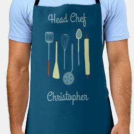 Delantal Head Chef Personalized Apron