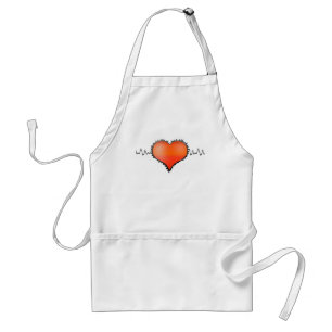 Delantal Heart Beat