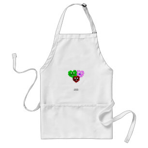 Delantal Heart Fuzzies Apron