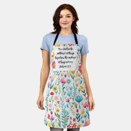 Delantal Hebrews 11:1 Apron
