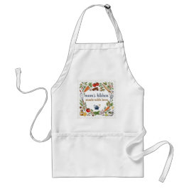 Delantal Hecho con Amor para el Regalo de la Cocina de Mamá