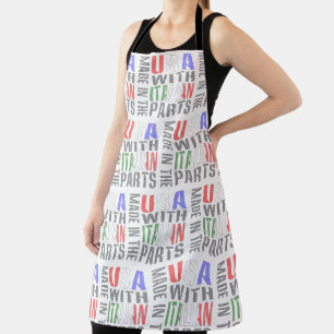 Delantal Hecho en EE. UU. con piezas italianas por todas pa