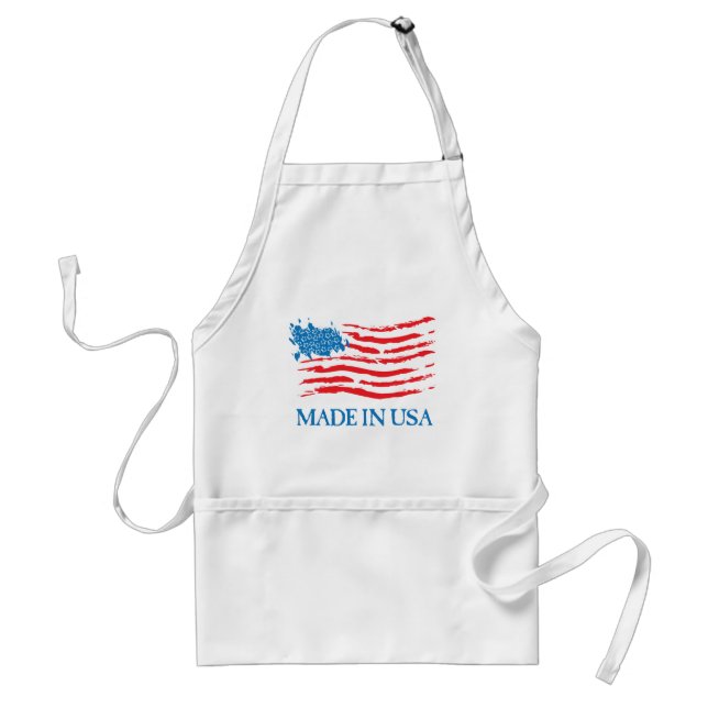 Delantal Hecho en Estados Unidos (Frente)