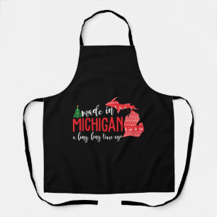 Delantal Hechos En Michigan Hace Mucho Tiempo Navidades