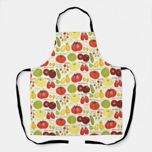 Delantal Heirloom Tomates Apron