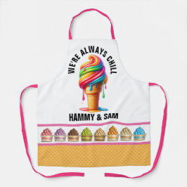 Delantal Helado escalofriante