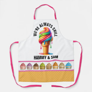 Delantal Helado escalofriante