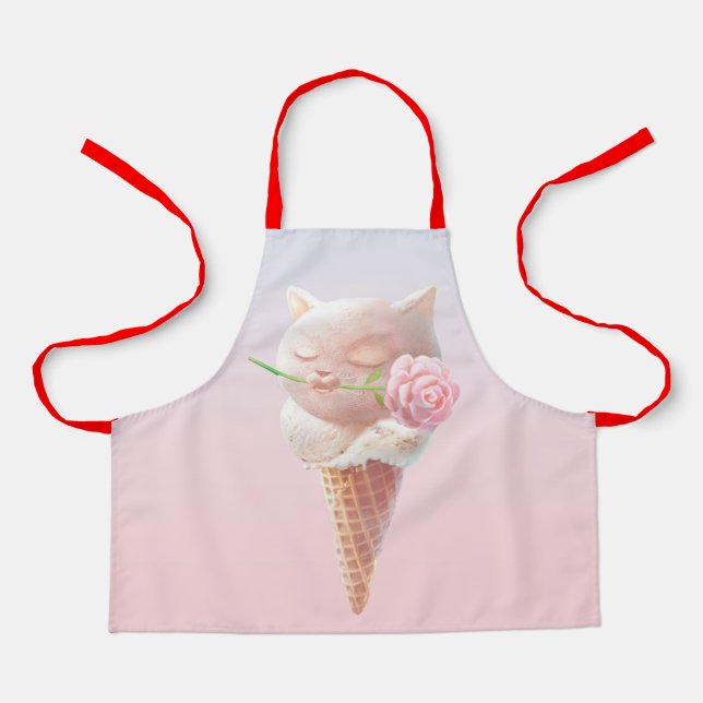 Delantal Helado Kitty - Rosy & Dreamy (Anverso)