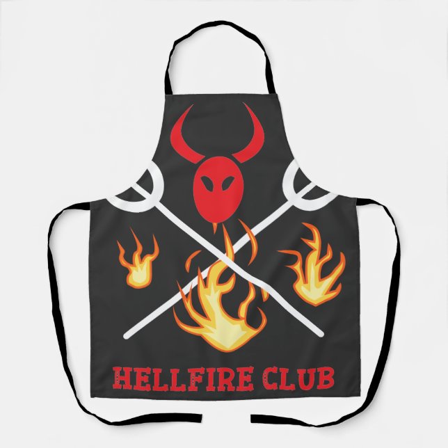 Delantal Hellfire Club Rótulo Apron (Anverso)