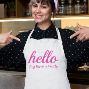 Delantal Hello Cute Colorful Hello