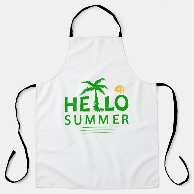 Delantal Hello Summer (Anverso)