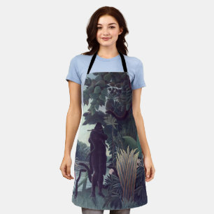 Delantal Henri Rousseau - El encantador de serpientes