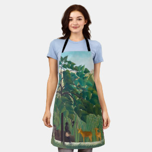 Delantal Henri Rousseau - La cascada