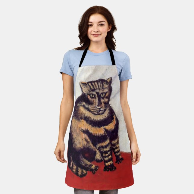 Delantal Henri Rousseau - The Tabby (Gastado)