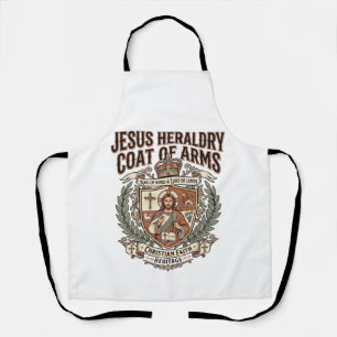 Delantal Heráldica de Jesús Escudo de Armas Heráldica de Je
