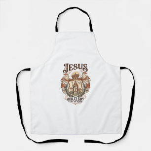 Delantal Heráldica de Jesús Escudo de Armas Heráldica de Je