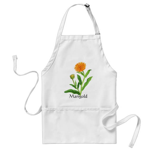 Delantal Herb Garden Series - Marigold (Frente)