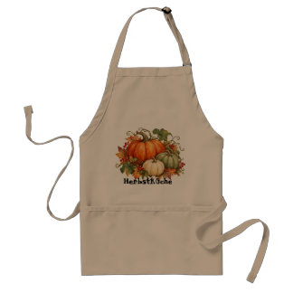 Delantal Herbstküche – Kochschürze mit Kürbissen und Herbst