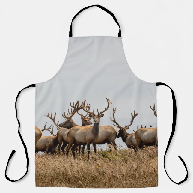 DELANTAL HERD OF DEER (Anverso)