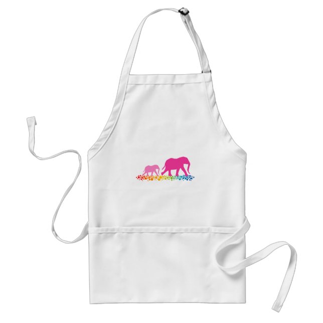 Delantal Hermanas del Elefante caminando (Frente)