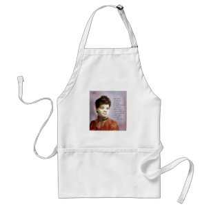 Delantal Hermosa acuarela de Ida B Wells
