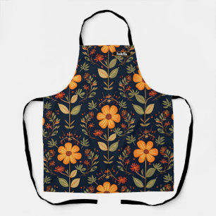 Delantal Hermosa Colección Floral Moderna