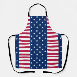 Delantal Hermosa e impresionante mamá norteamericana