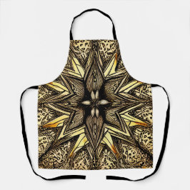 Delantal Hermosa estrella dorada