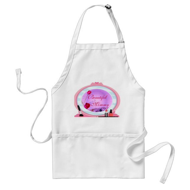Delantal Hermosa mami Apron (Frente)