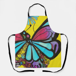 Delantal Hermosa mariposa