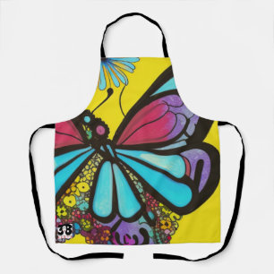 Delantal Hermosa mariposa