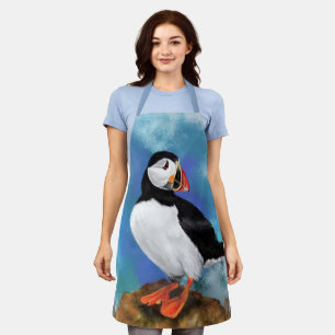 Delantal Hermoso Apron de Puffin Atlántico