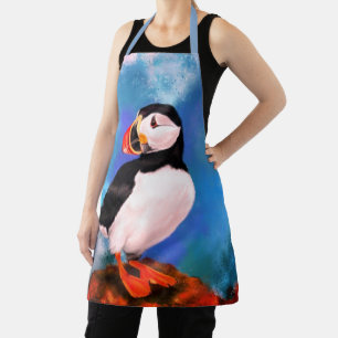 Delantal Hermoso Apron de Puffin Atlántico