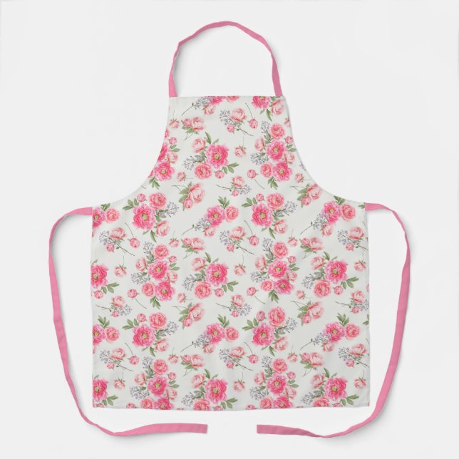 Delantal Hermoso Apron Floral (Anverso)