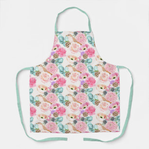 Delantal Hermoso Apron Floral
