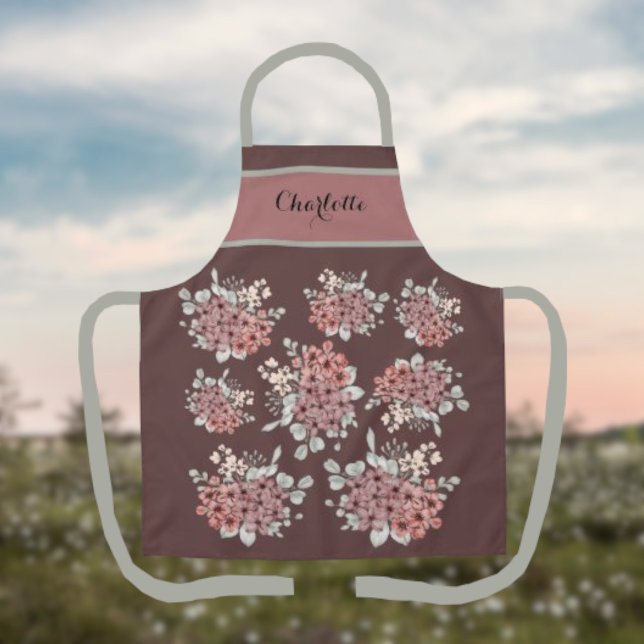Delantal Hermoso Apron personalizado con flores de campo (Subido por el creador)