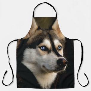Delantal Hermoso Cojín decorativo Husky
